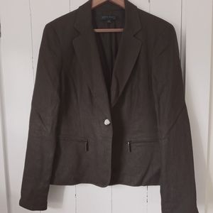 Anne Klein Linen Blazer/Jacket